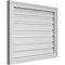 Ekena Millwork Vertical Surface Mount PVC Gable Vent: Functional, w/ 2"W x 1-1/2"P Brickmould Frame, 28"W x 22"H GVPVE28X2202SF - alternate 5